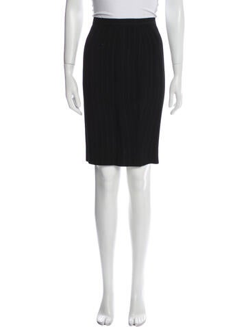 Sonia Rykiel Skirts Striped Knee-Length Skirt Us8, Fr40 | M