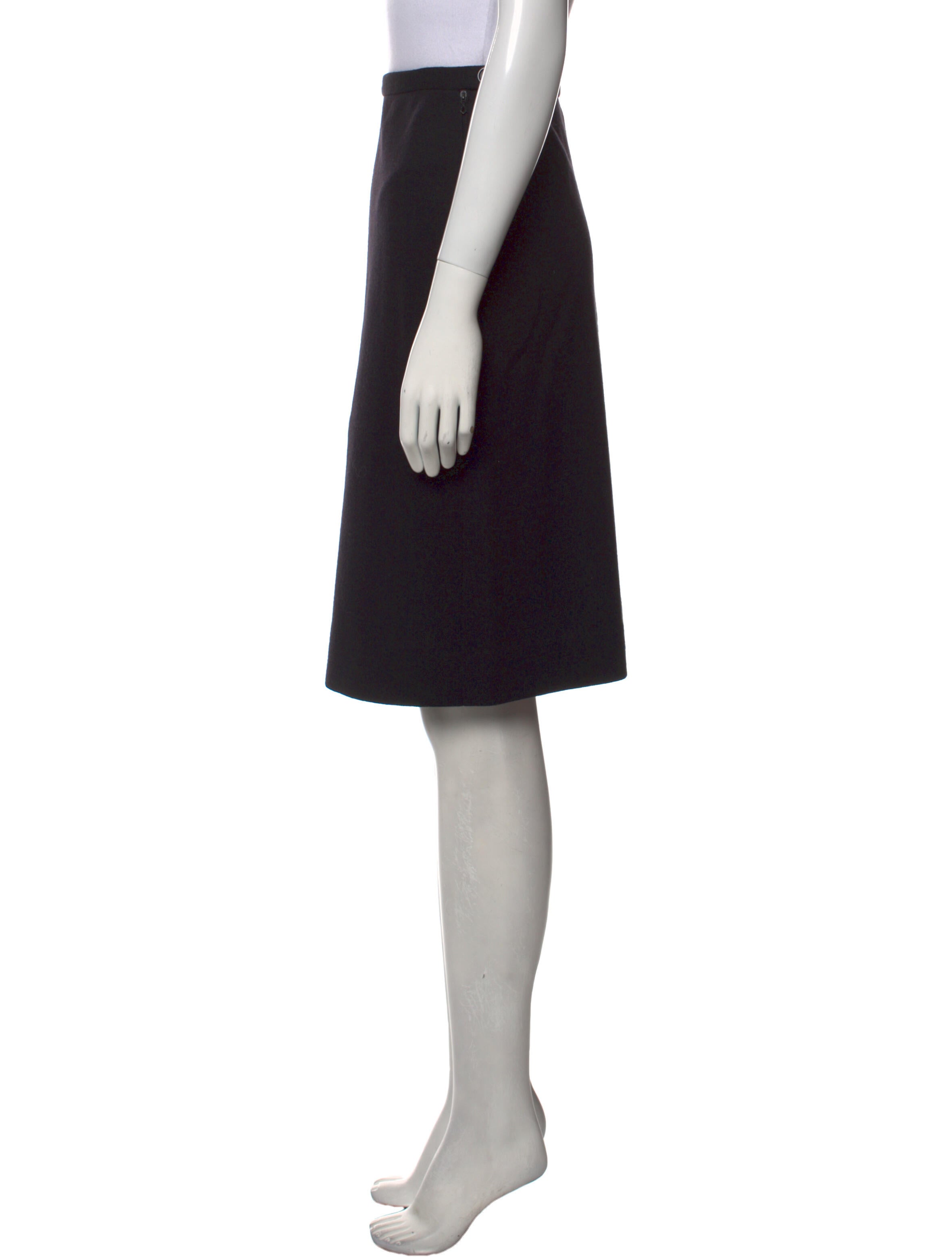 Sonia Rykiel Wool Knee-Length Skirt
