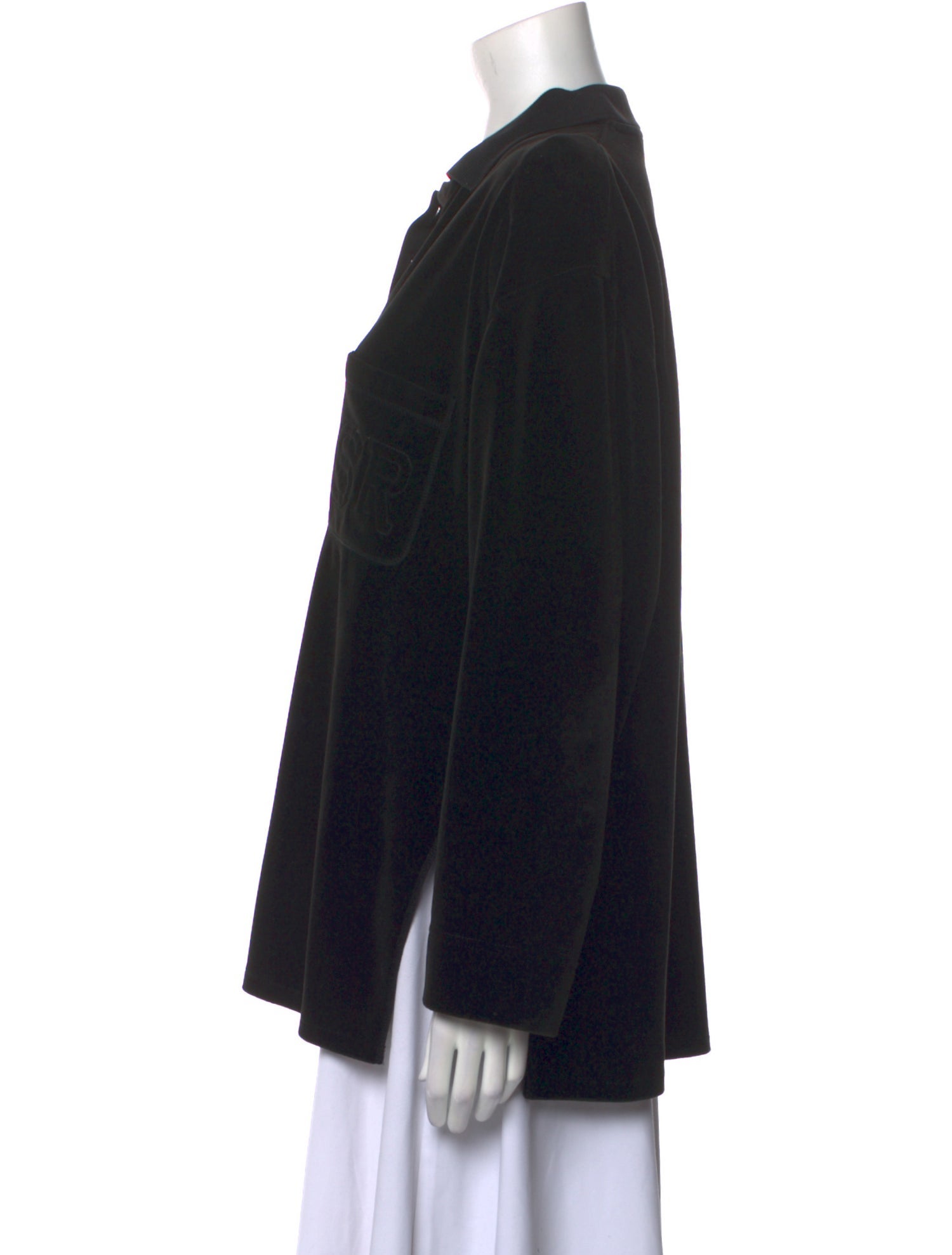 SONIA RYKIEL silk velvet top