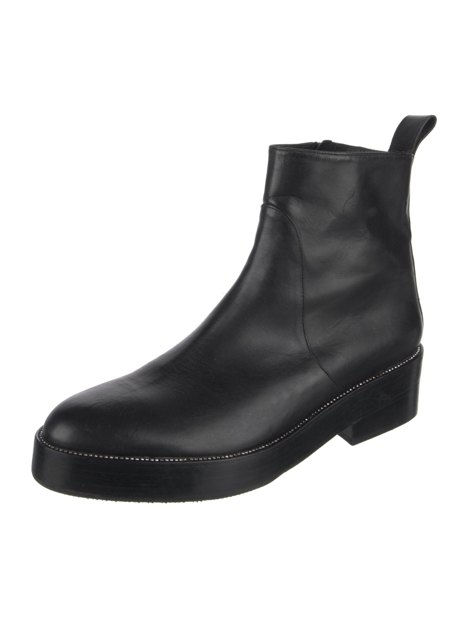 Sonia Rykiel Leather Chelsea Boots