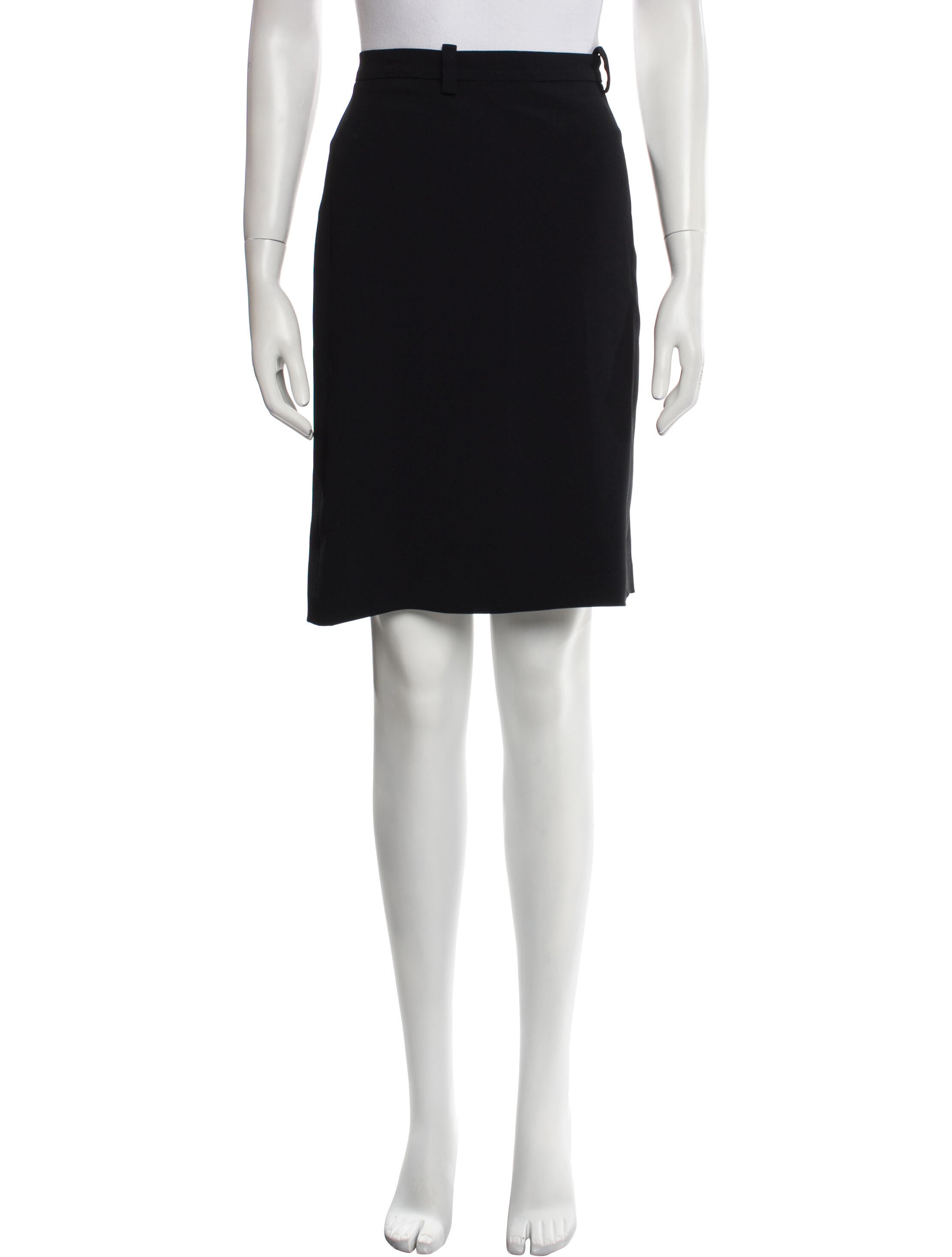 Sonia Rykiel Wool Knee-Length Skirt