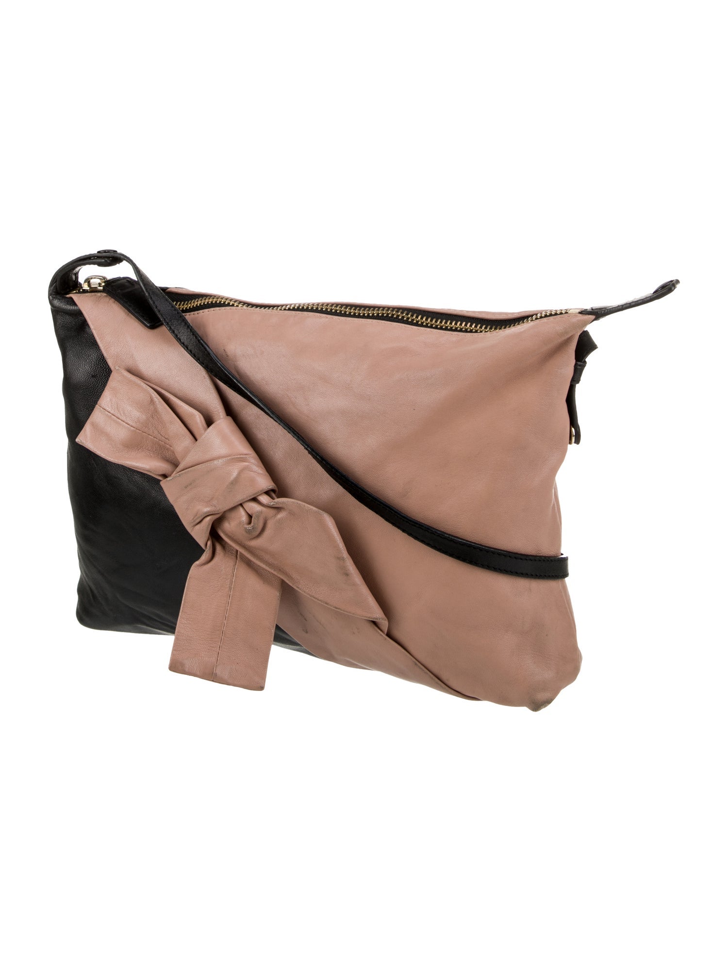 Sonia Rykiel Leather Messenger Bag