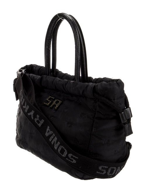 Sonia Rykiel Nylon Top Handle Bag