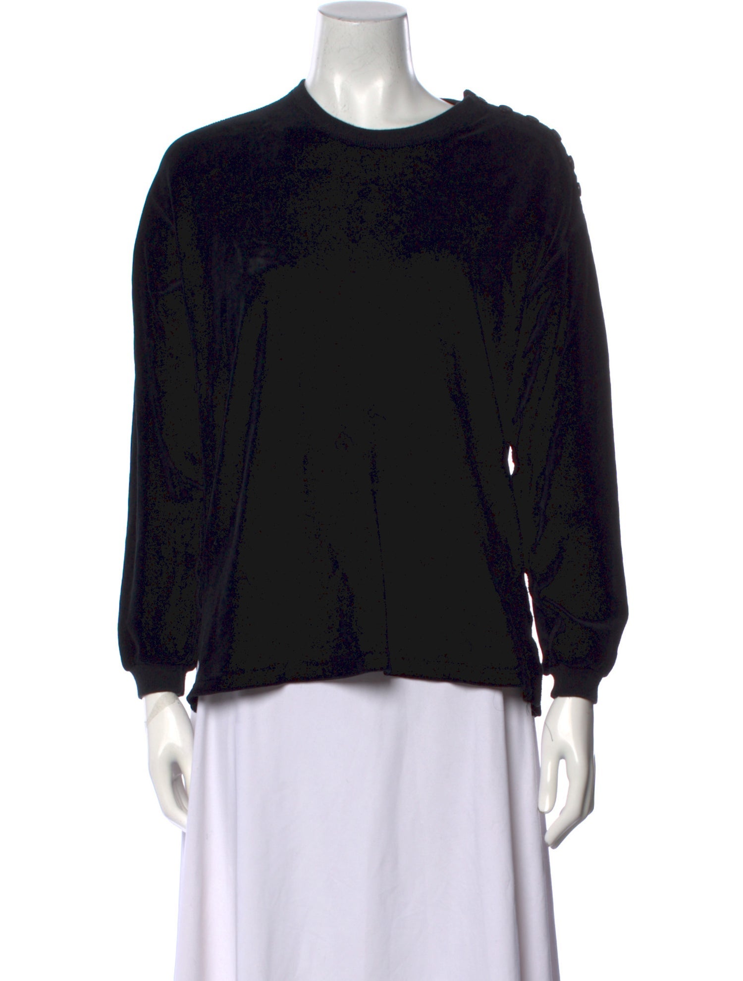 Sonia Rykiel Printed Crew Neck Blouse