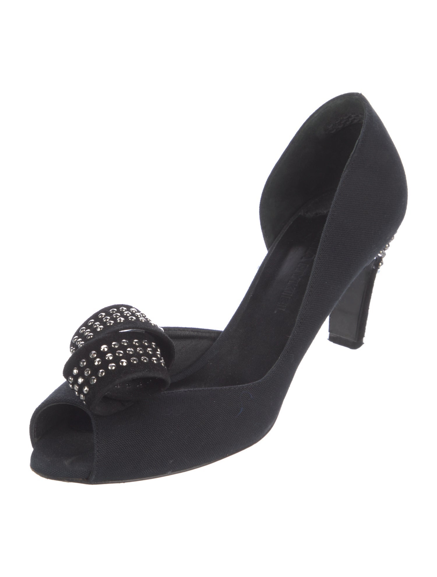 Sonia Rykiel Studded Accents D'Orsay Pumps