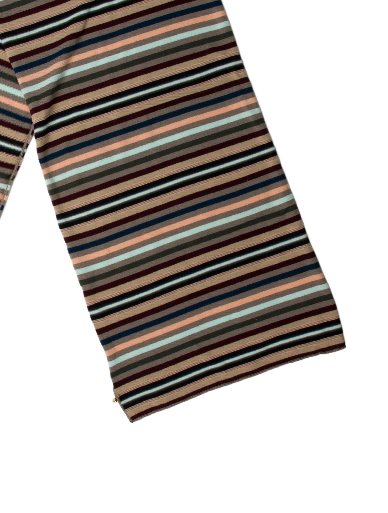 Sonia Rykiel Lambswool Striped Scarf