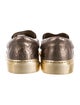 Sonia Rykiel Leather Colorblock Pattern Sneakers