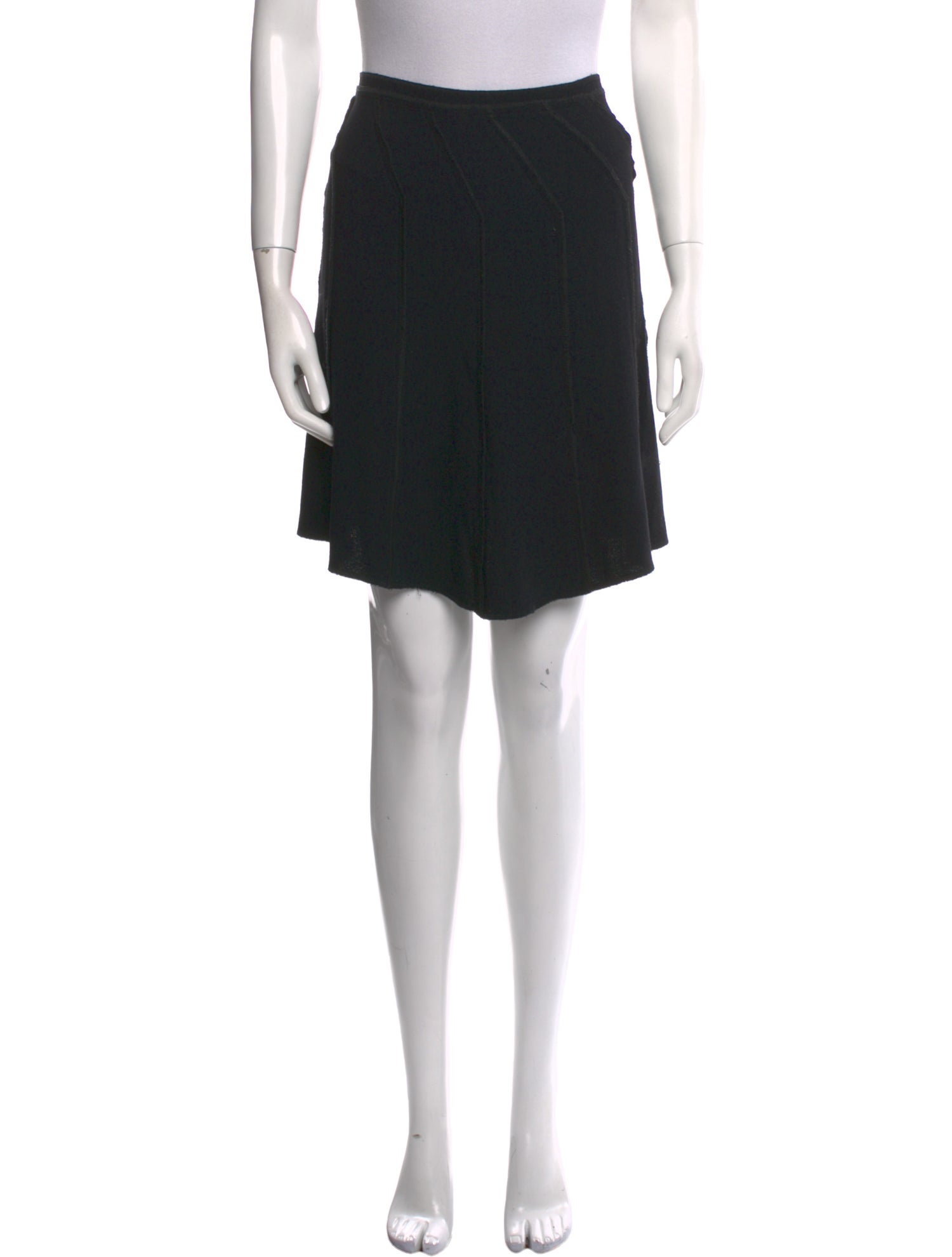 Sonia Rykiel Virgin Wool Knee-Length Skirt