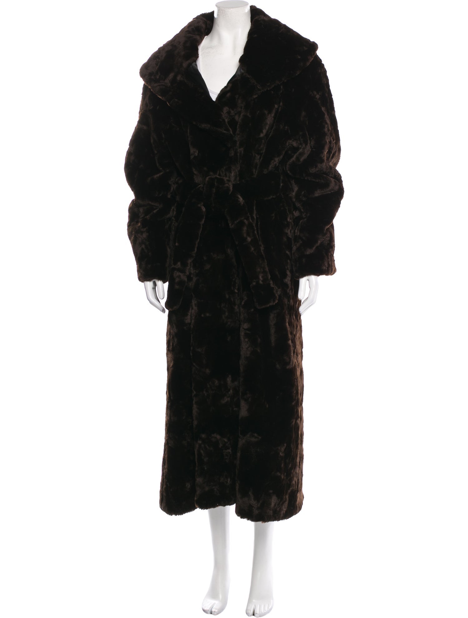 Sonia Rykiel Faux Fur Coat