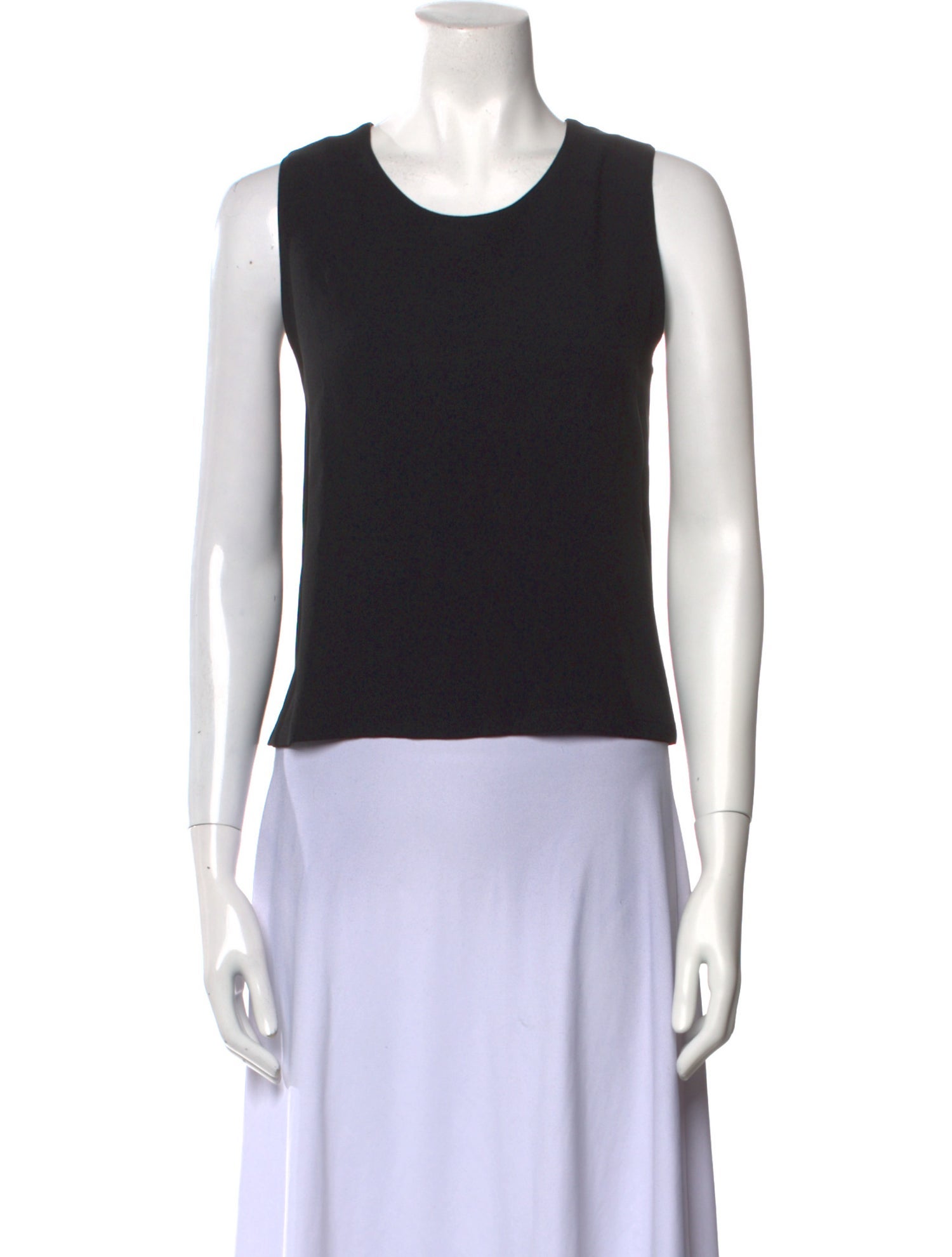 Sonia Rykiel Scoop Neck Sleeveless Top