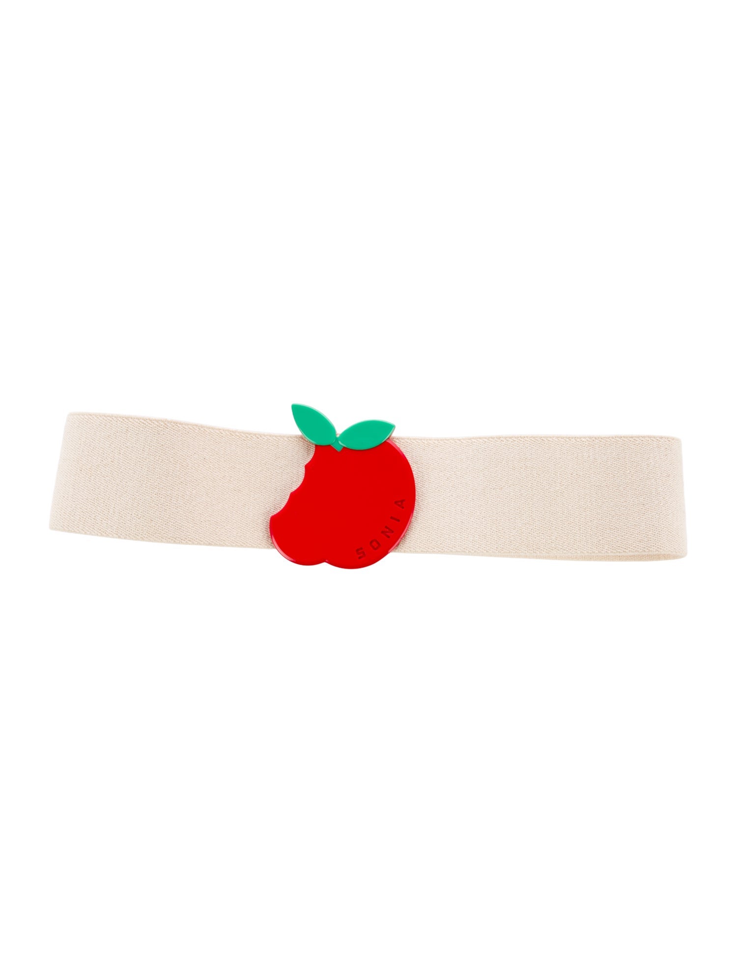 Sonia Rykiel Wide Canvas Waist Belt