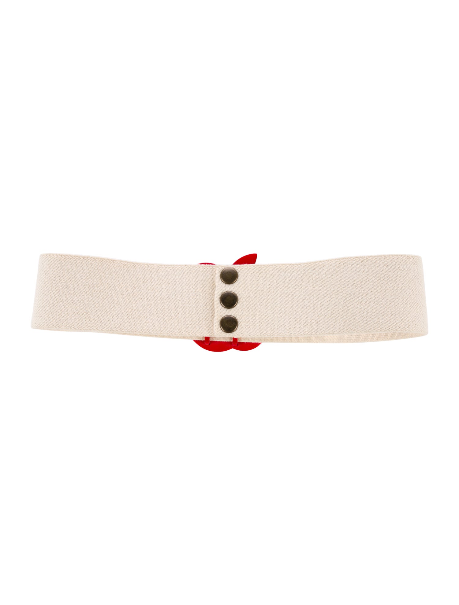 Sonia Rykiel Wide Canvas Waist Belt