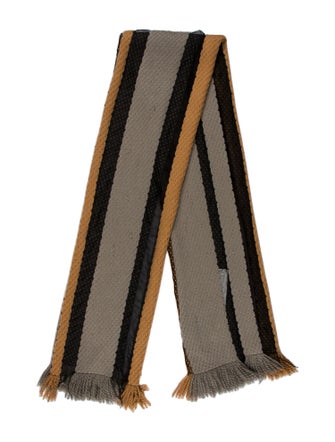 Sonia Rykiel Wool Striped Scarf