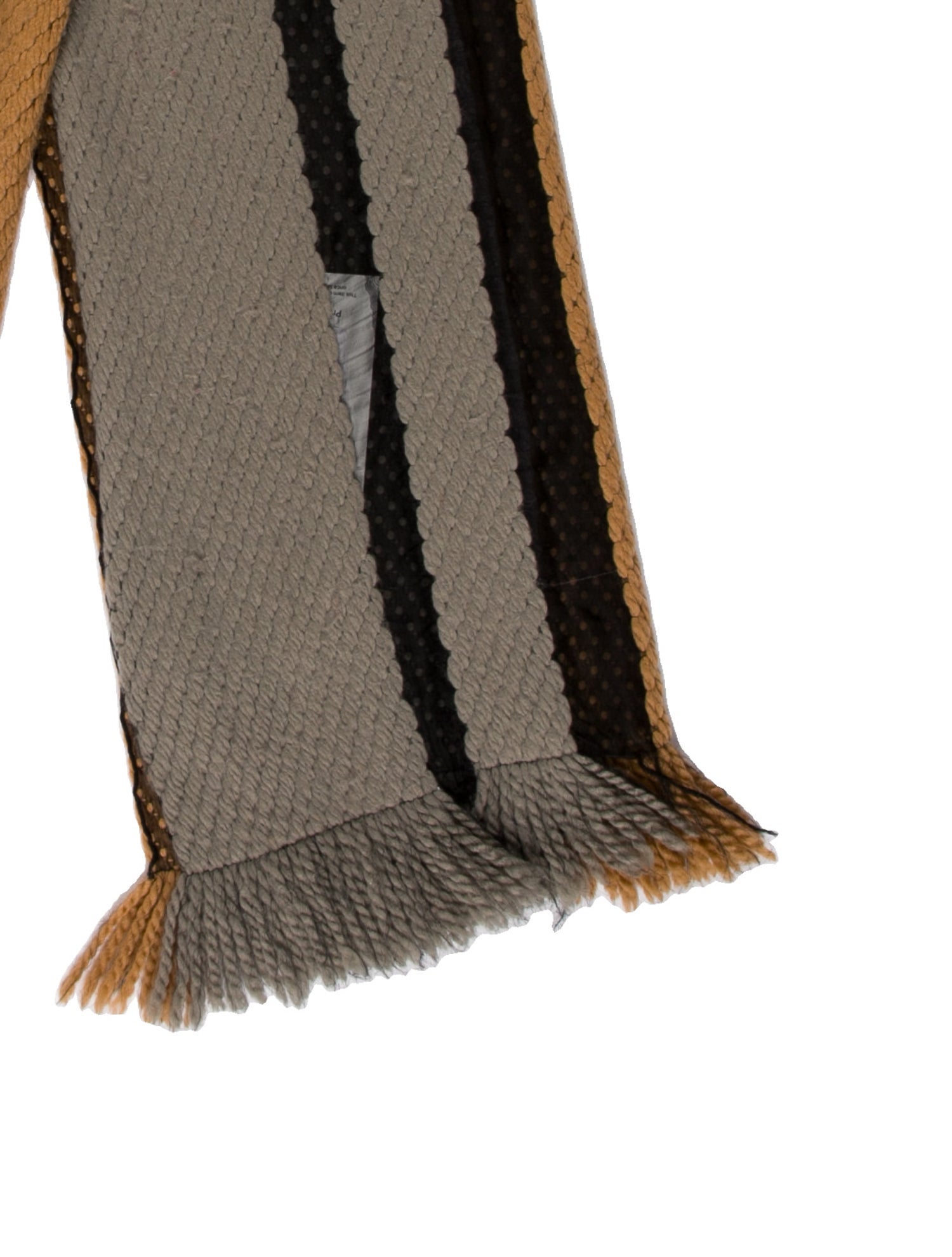 Sonia Rykiel Wool Striped Scarf