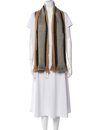 Sonia Rykiel Wool Striped Scarf