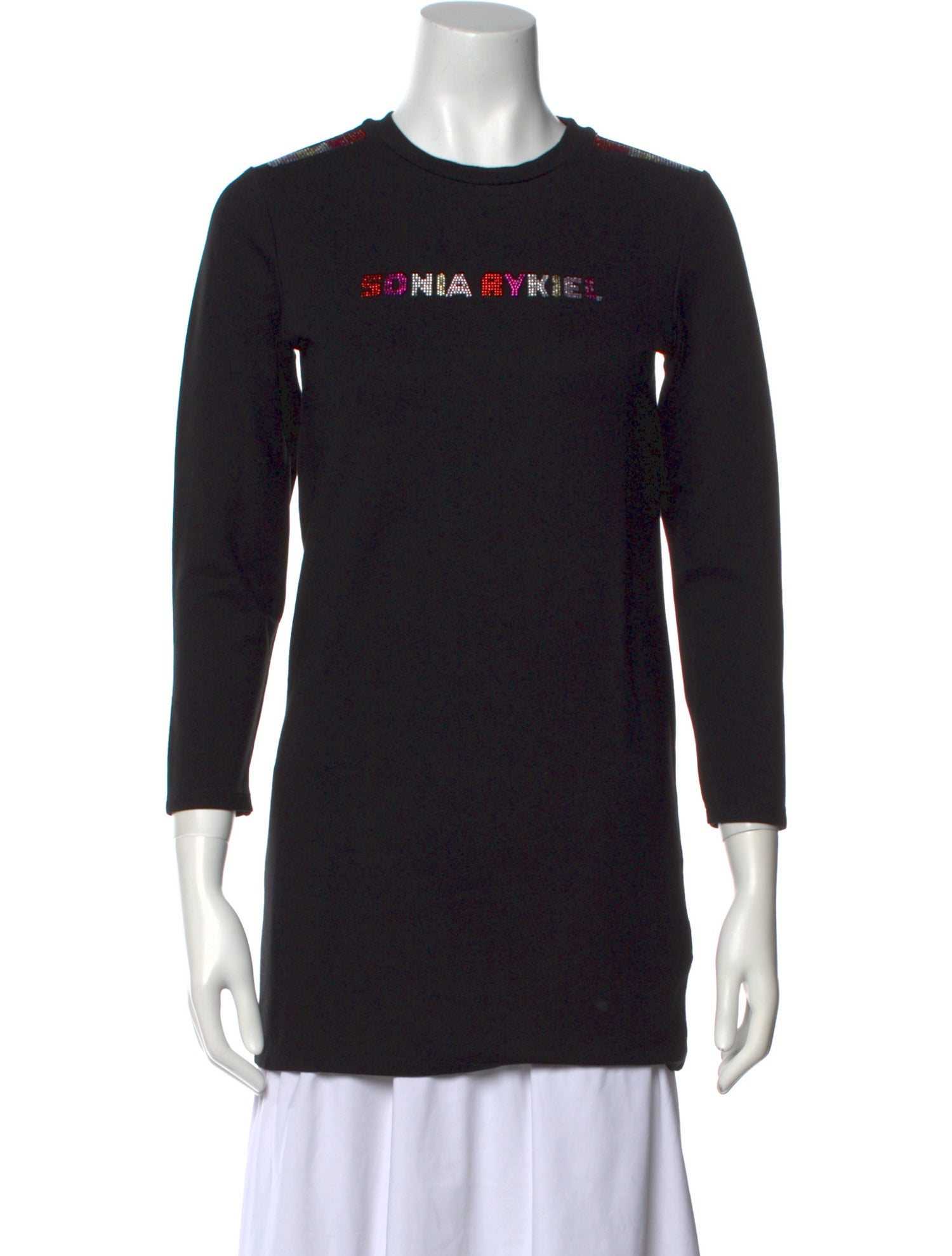 Sonia Rykiel Neoprene Graphic Print T-Shirt