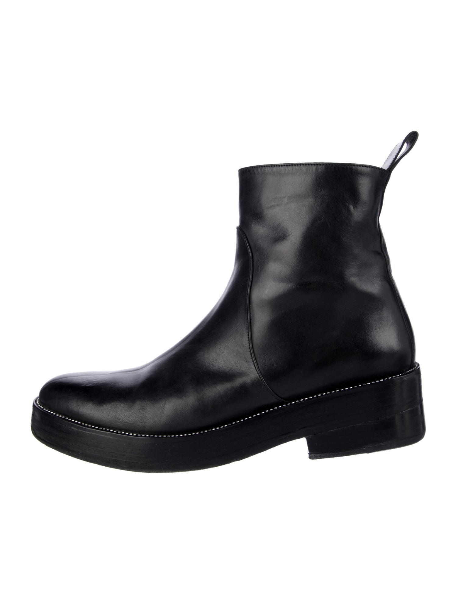 Sonia Rykiel Leather Moto Boots