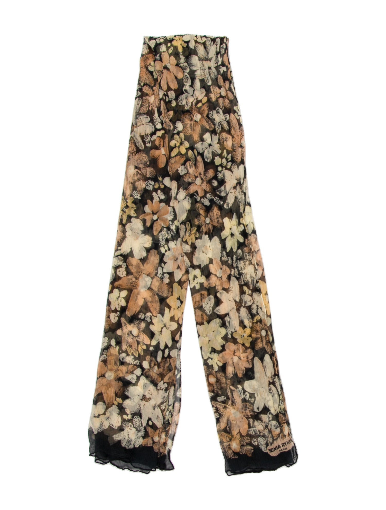 Sonia Rykiel Floral Print Scarf