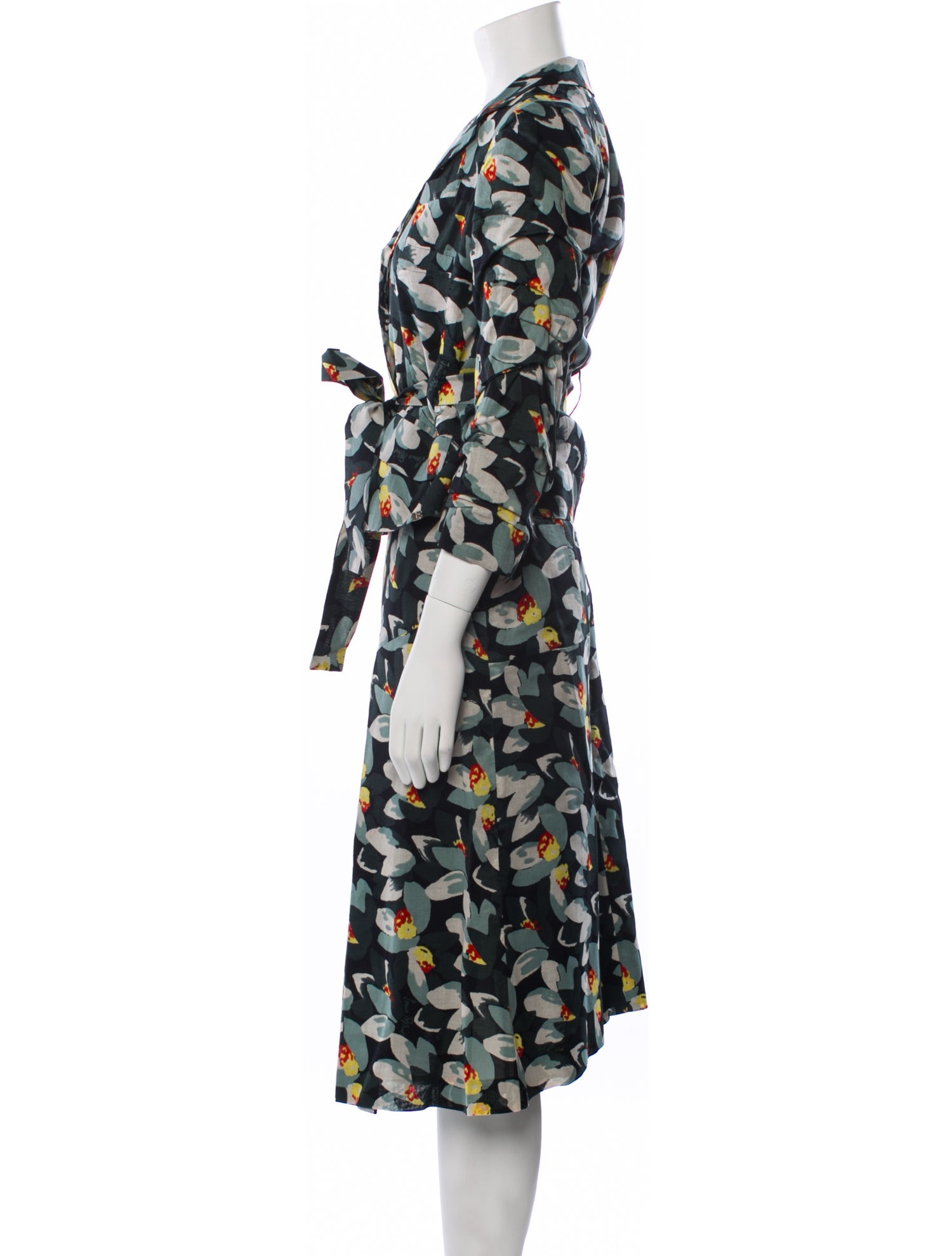 Sonia Rykiel Printed Embroidered Accent Skirt Suit