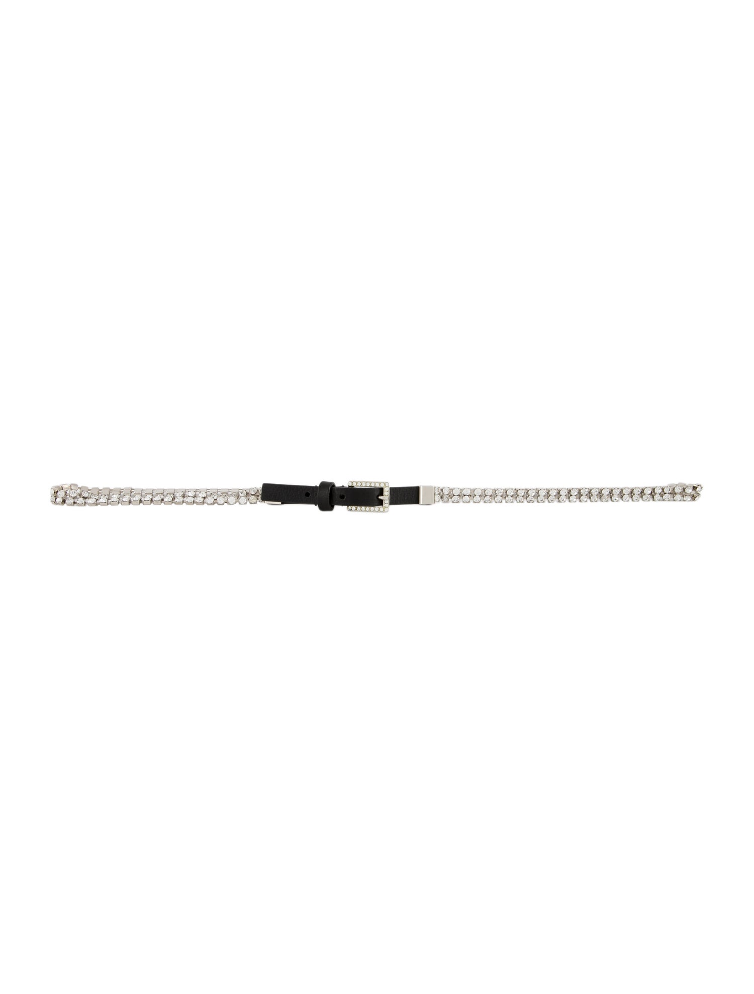 Sonia Rykiel Skinny Crystal Waist Belt