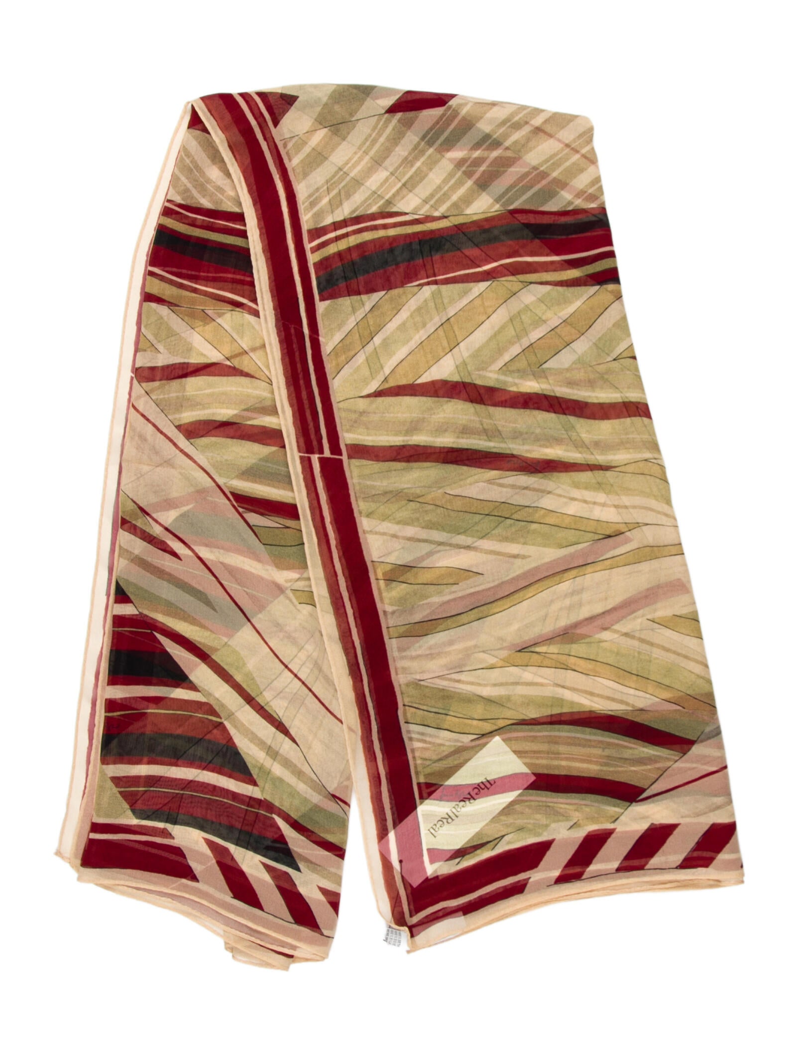 Sonia Rykiel Silk Striped Scarf