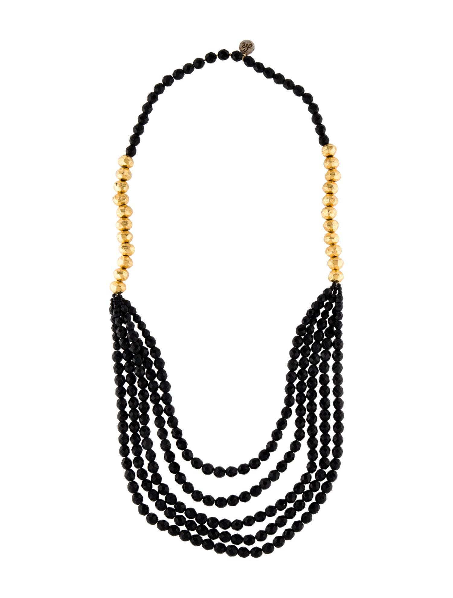 Sonia Rykiel Bead Multistrand Collar Necklace
