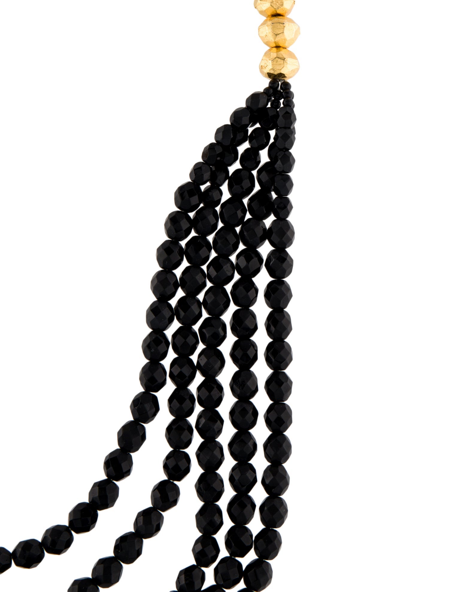 Sonia Rykiel Bead Multistrand Collar Necklace
