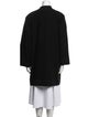 Sonia Rykiel Virgin Wool Embroidered Accent Robe