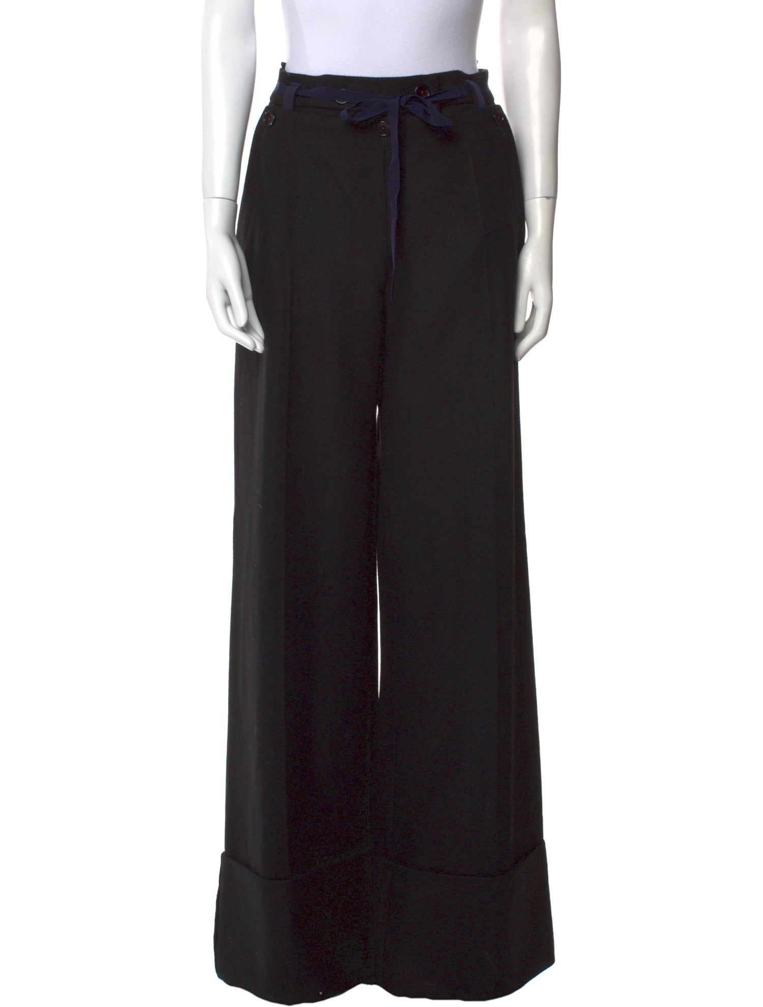 Sonia Rykiel Wool Wide Leg Pants