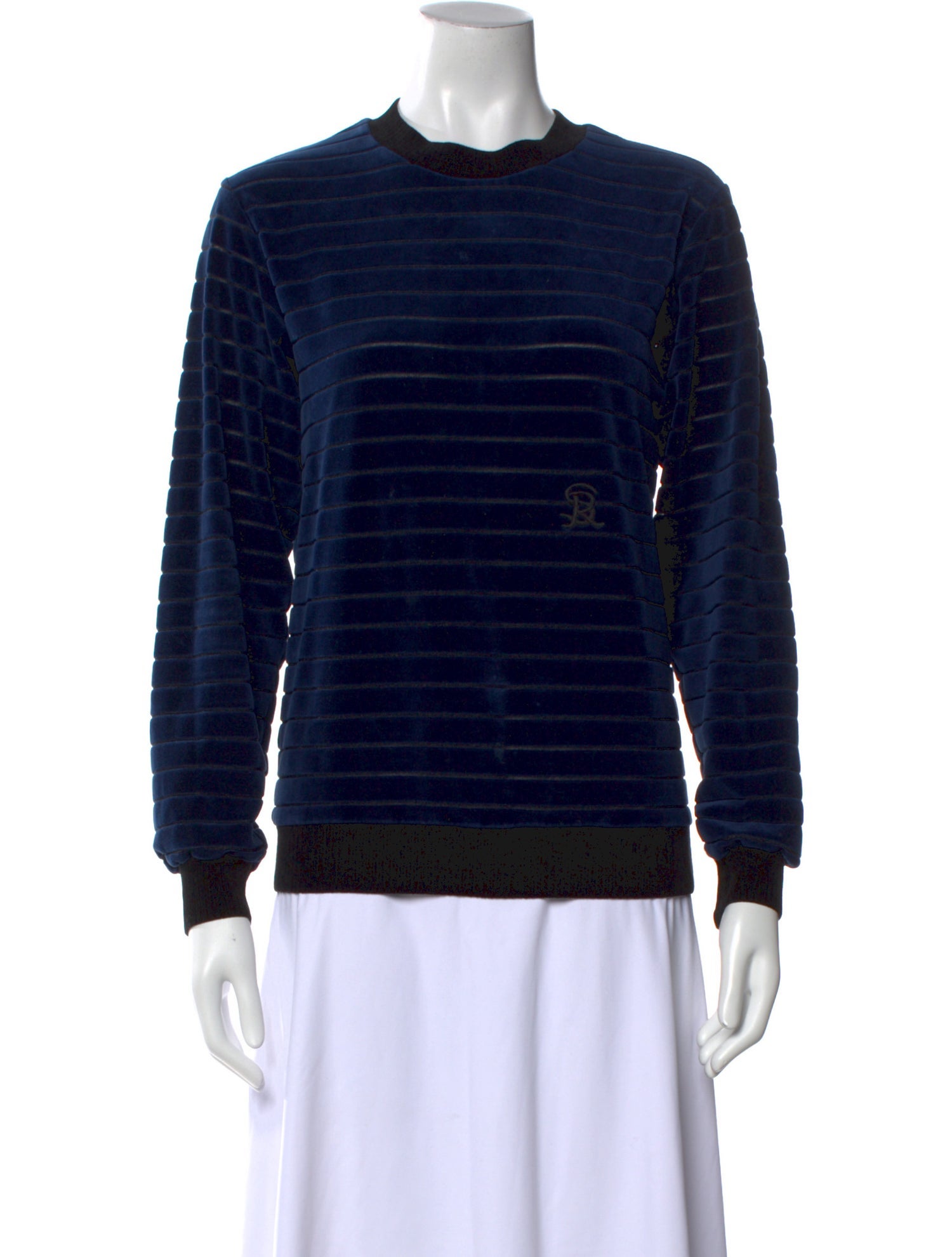 Sonia Rykiel Striped Crew Neck Sweatshirt