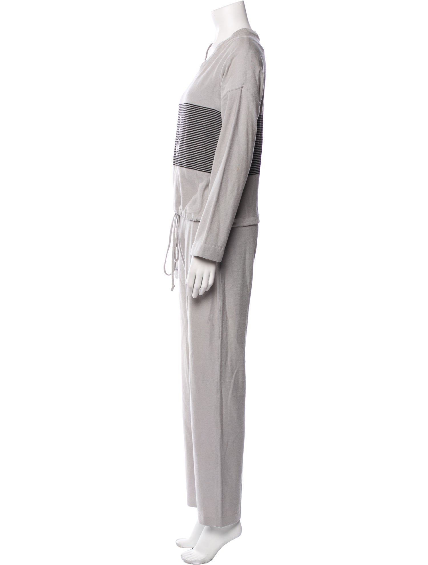 Sonia Rykiel Virgin Wool Graphic Print Set