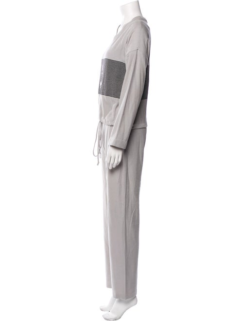 Sonia Rykiel Virgin Wool Graphic Print Set