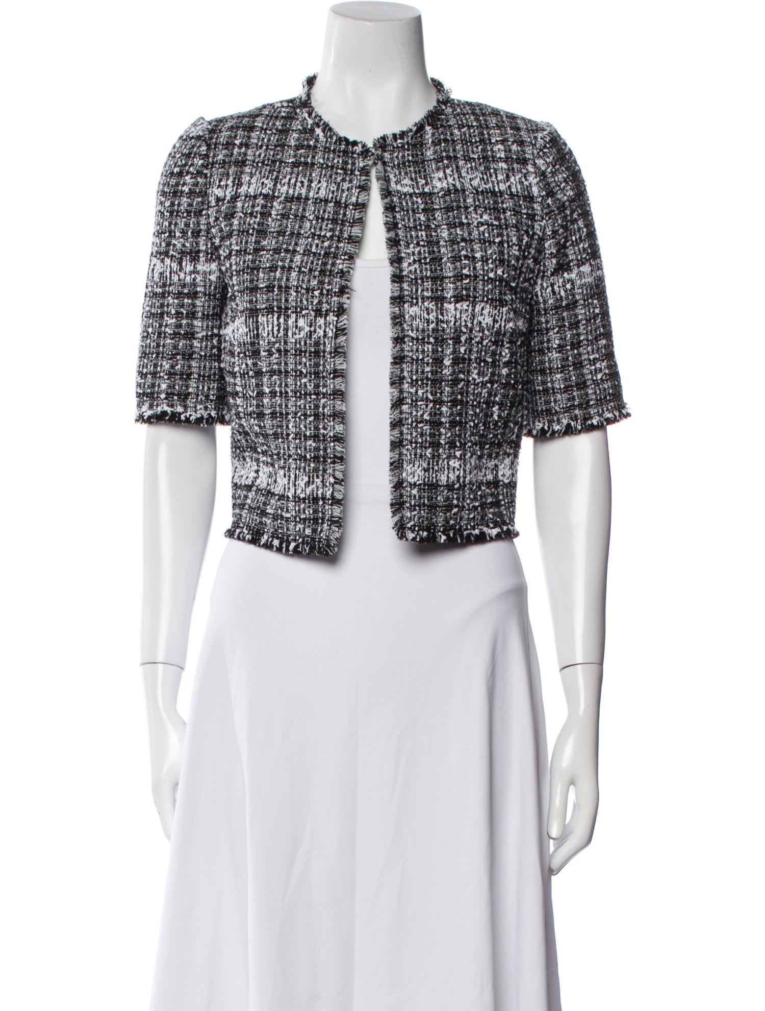 Sonia Rykiel Tweed Pattern Evening Jacket