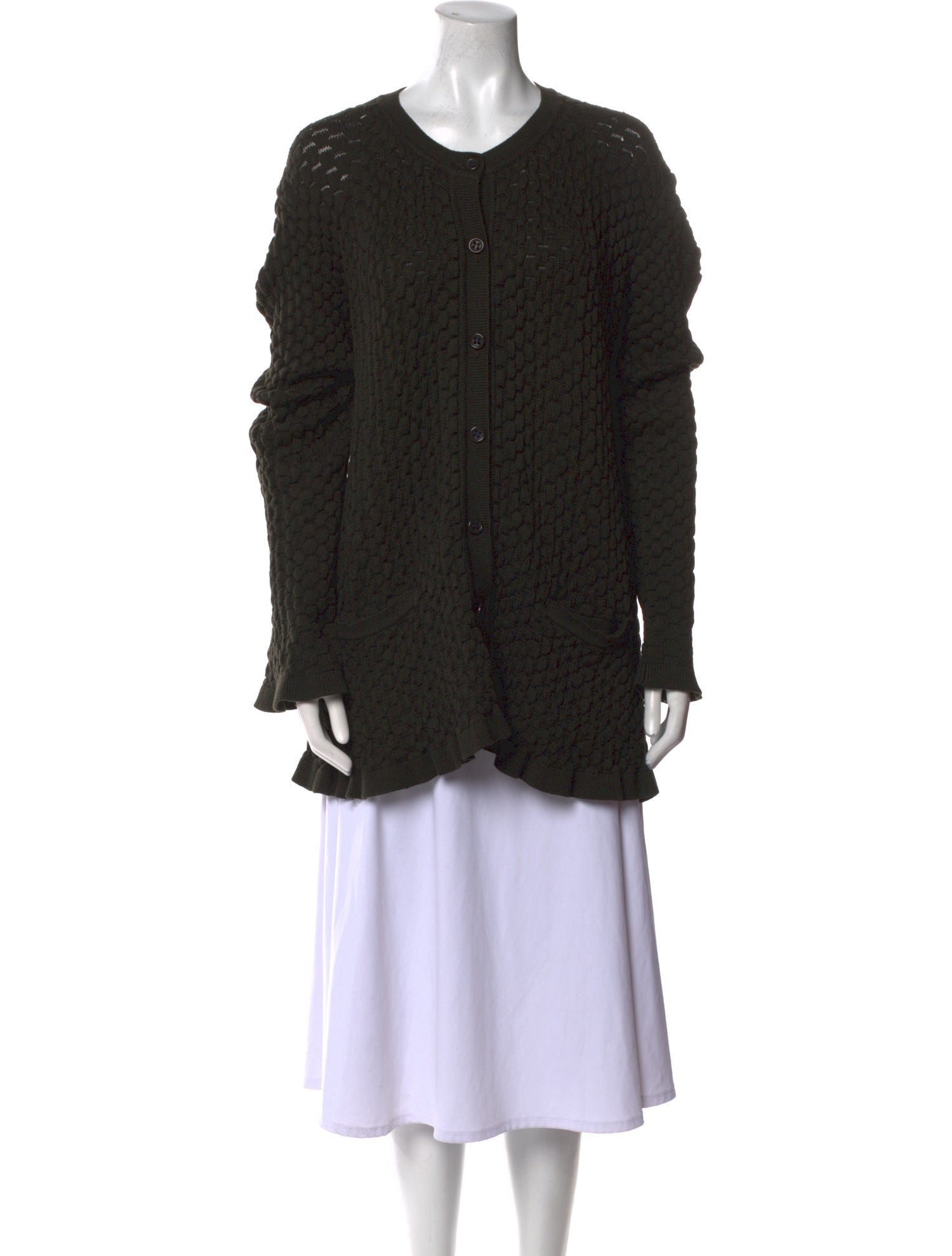 Sonia Rykiel Virgin Wool Crew Neck Sweater