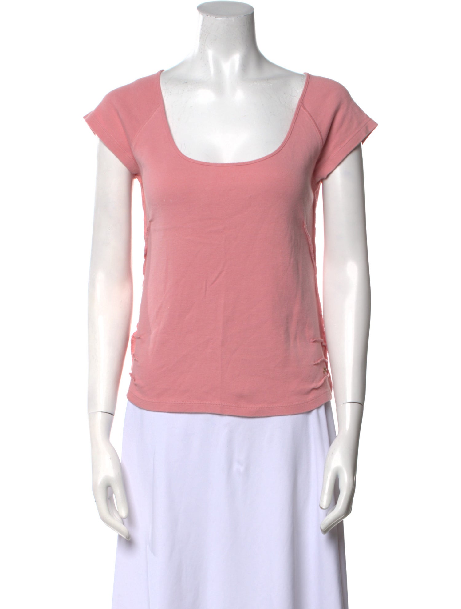 Sonia Rykiel Scoop Neck Short Sleeve T-Shirt