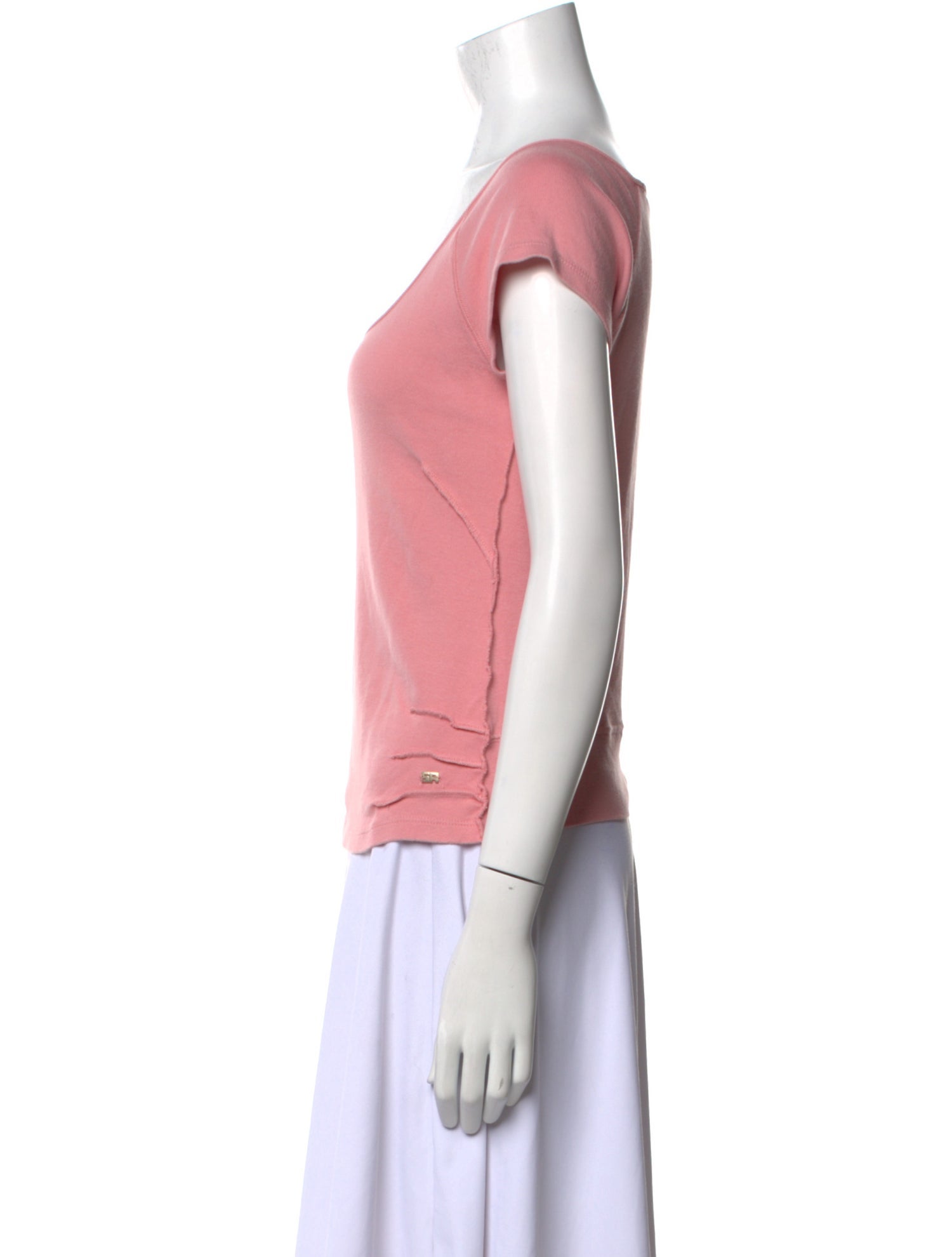 Sonia Rykiel Scoop Neck Short Sleeve T-Shirt