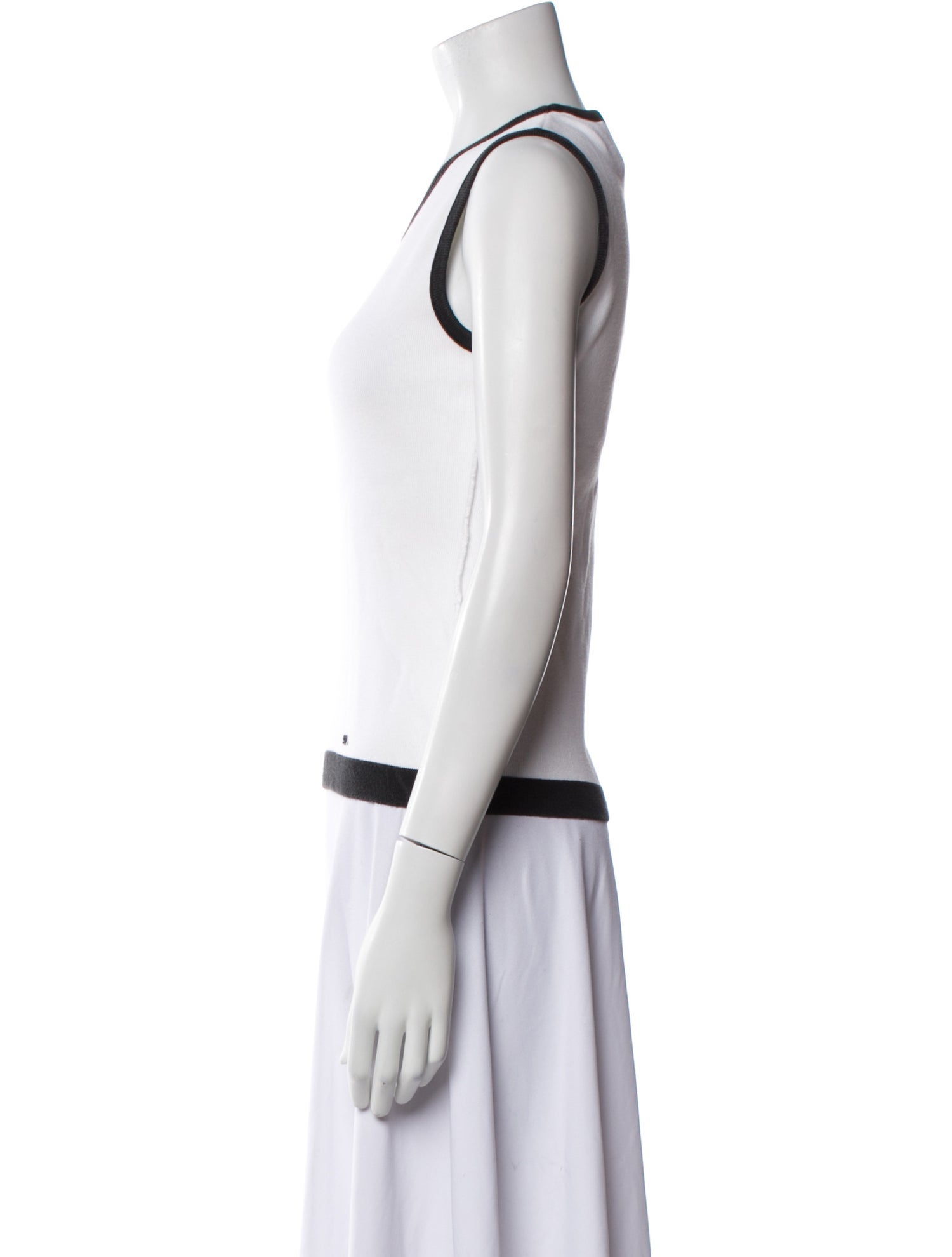 Sonia Rykiel Crew Neck Sleeveless Top