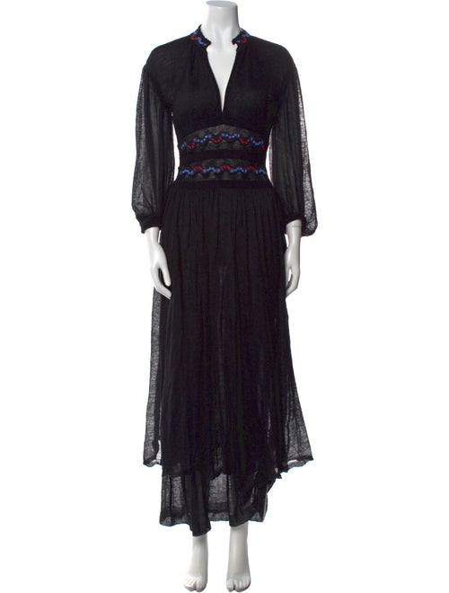 Sonia Rykiel Alpaca Long Dress