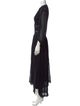 Sonia Rykiel Alpaca Long Dress
