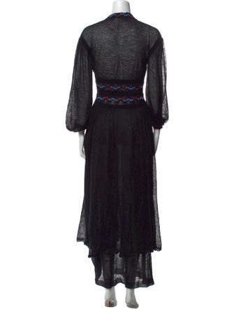 Sonia Rykiel Alpaca Long Dress