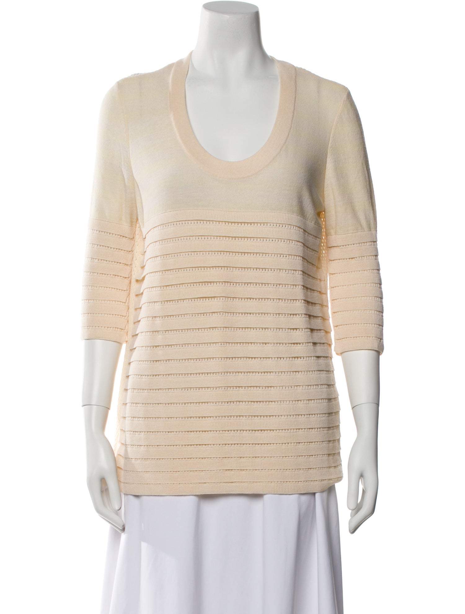 Sonia Rykiel Virgin Wool Striped Sweater