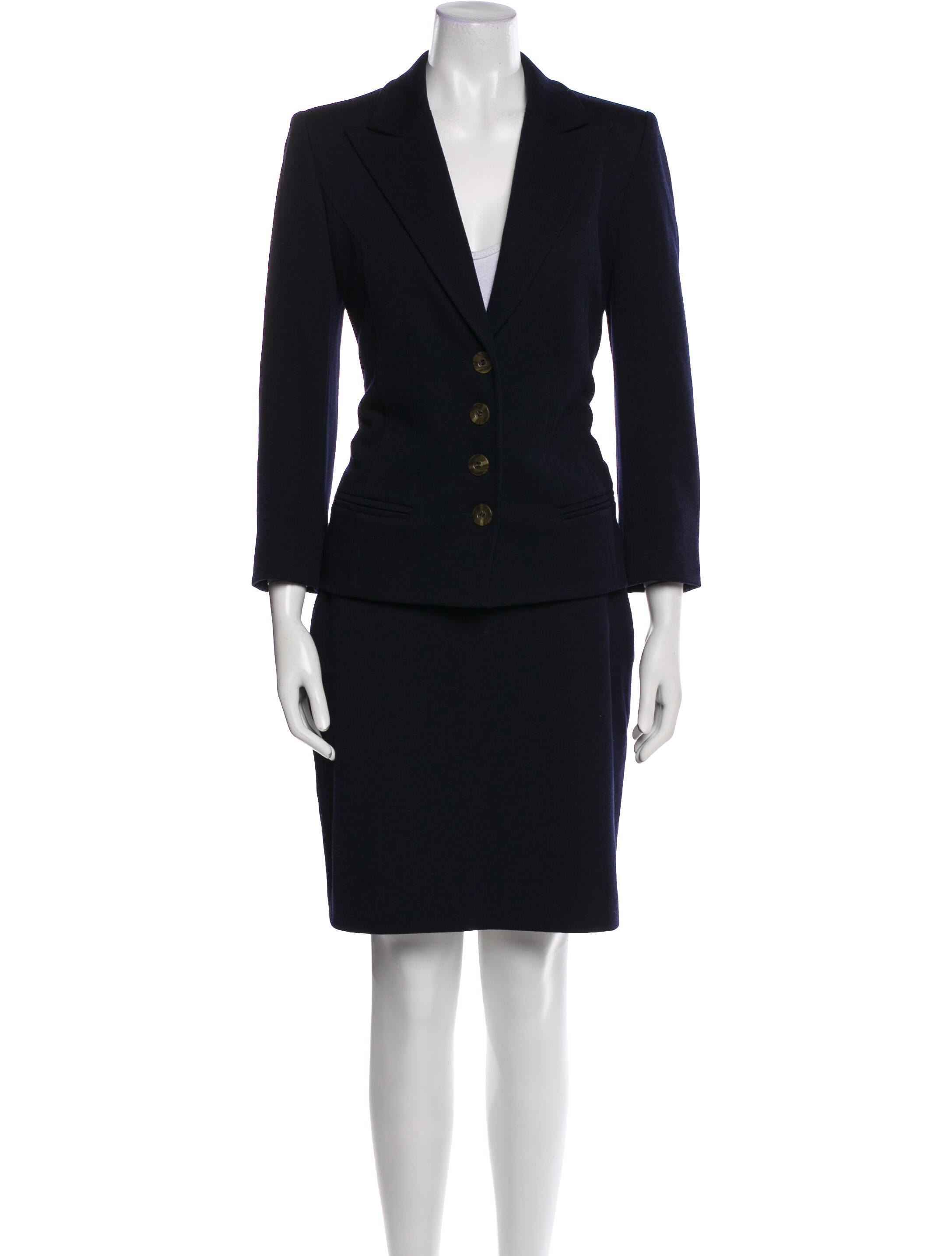 Sonia Rykiel Vintage Beaded Accents Skirt Set