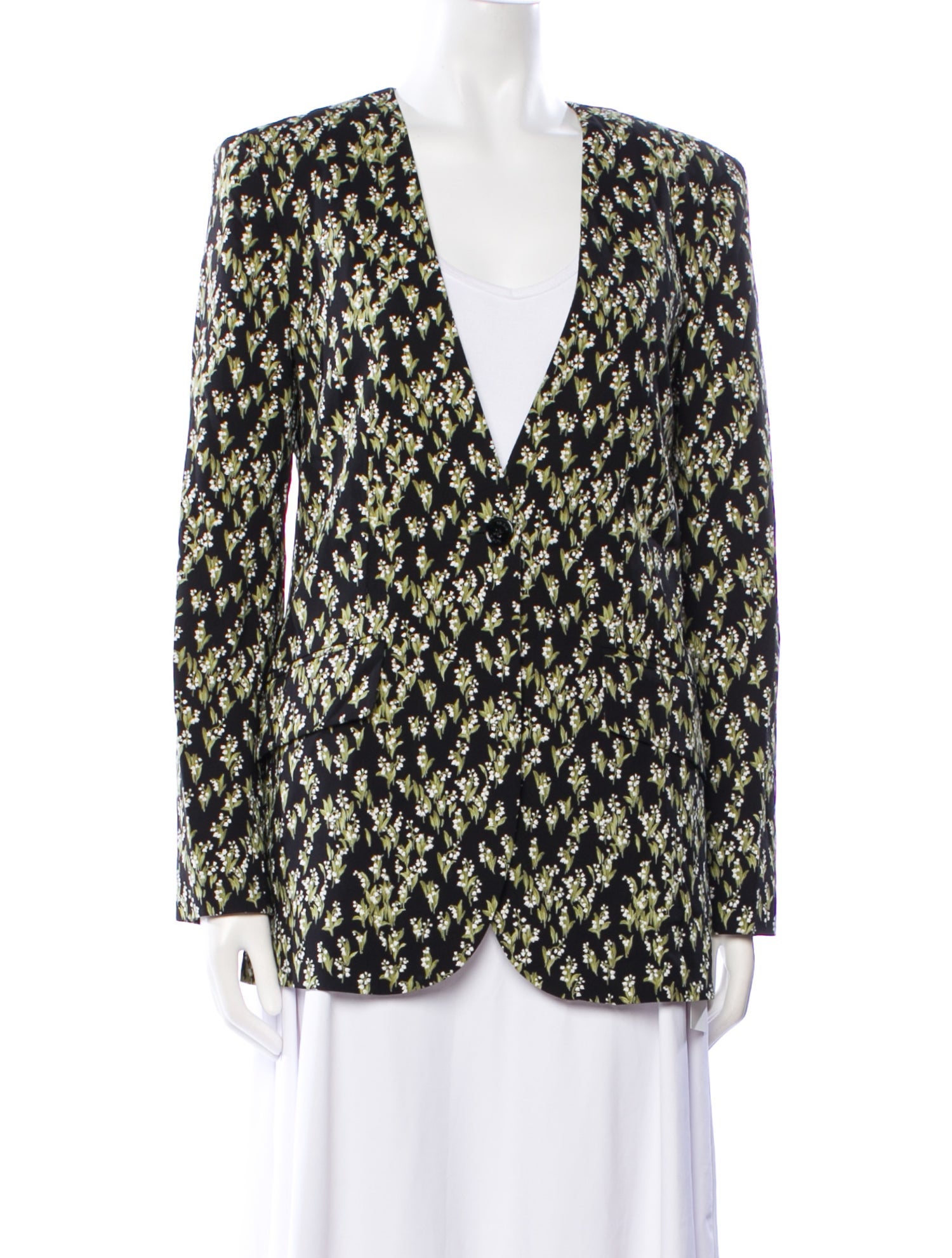 Sonia Rykiel Floral Print Blazer