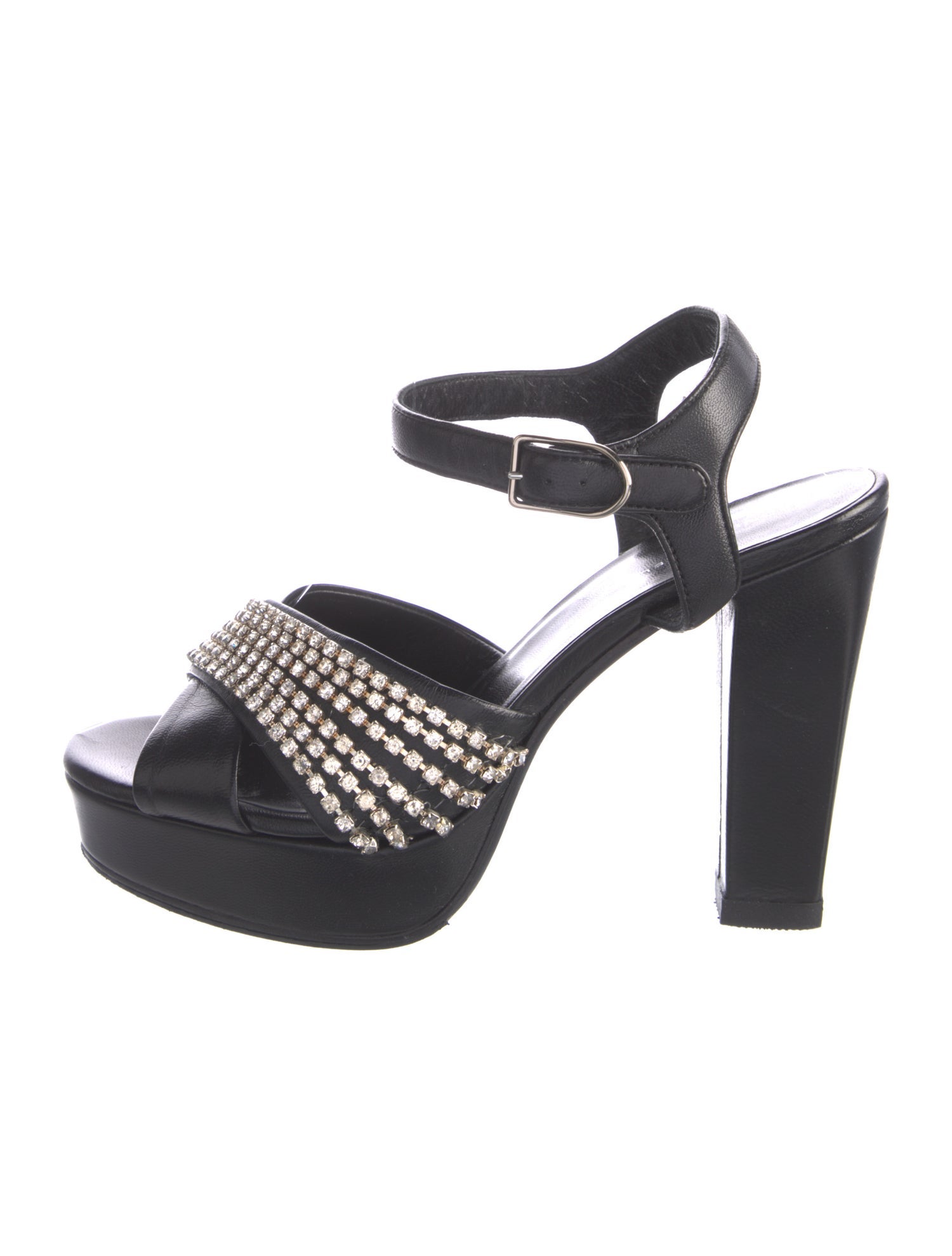 Sonia Rykiel Leather Printed Sandals