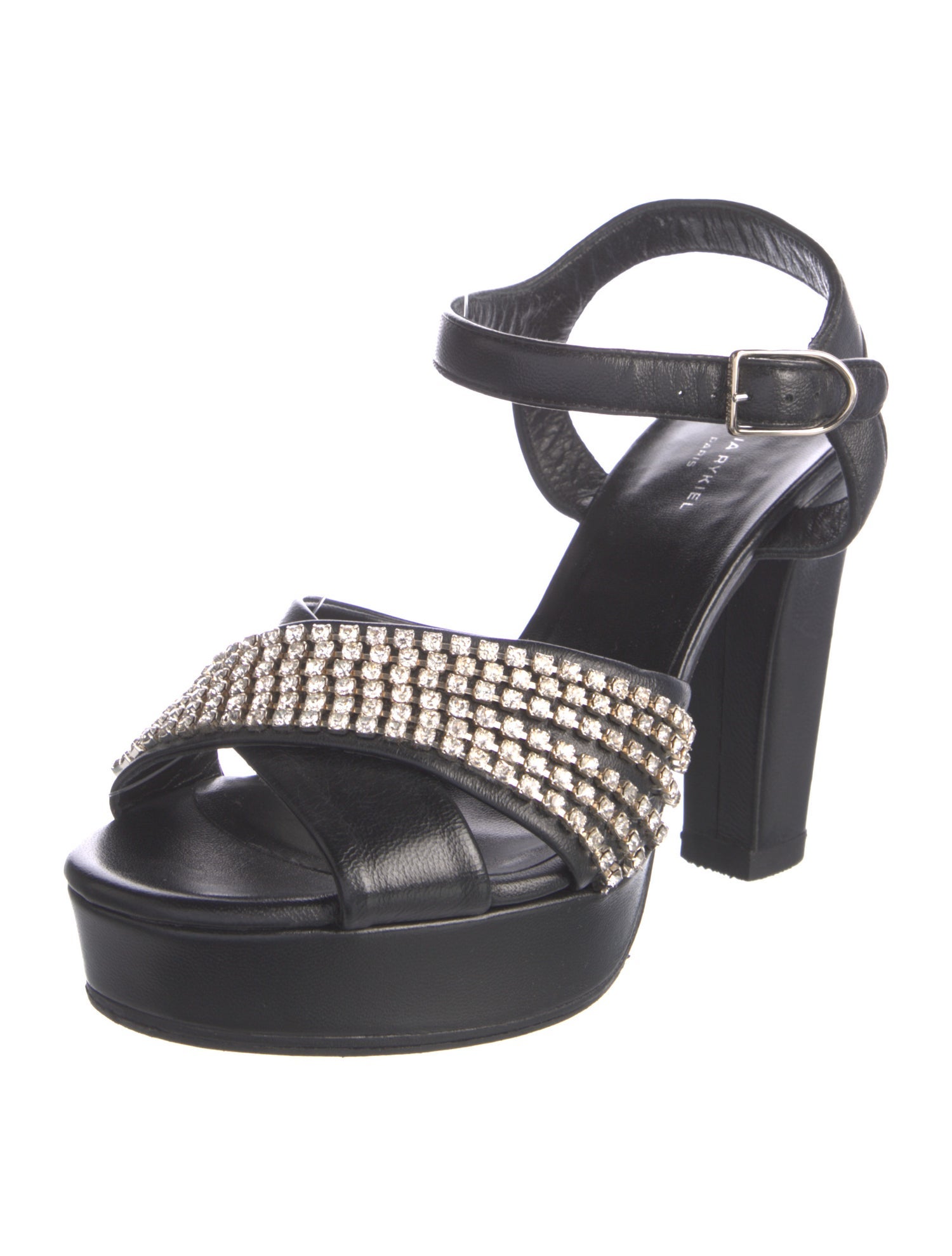 Sonia Rykiel Leather Printed Sandals