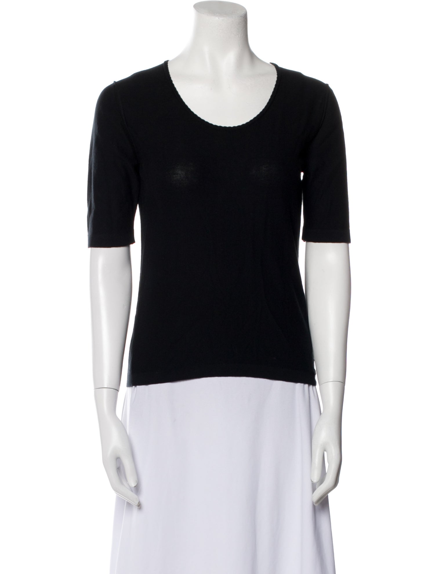 Sonia Rykiel Scoop Neck Short Sleeve T-Shirt