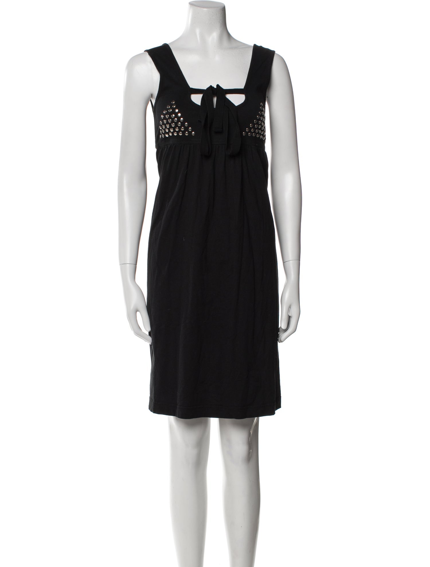 Sonia Rykiel Square Neckline Mini Dress