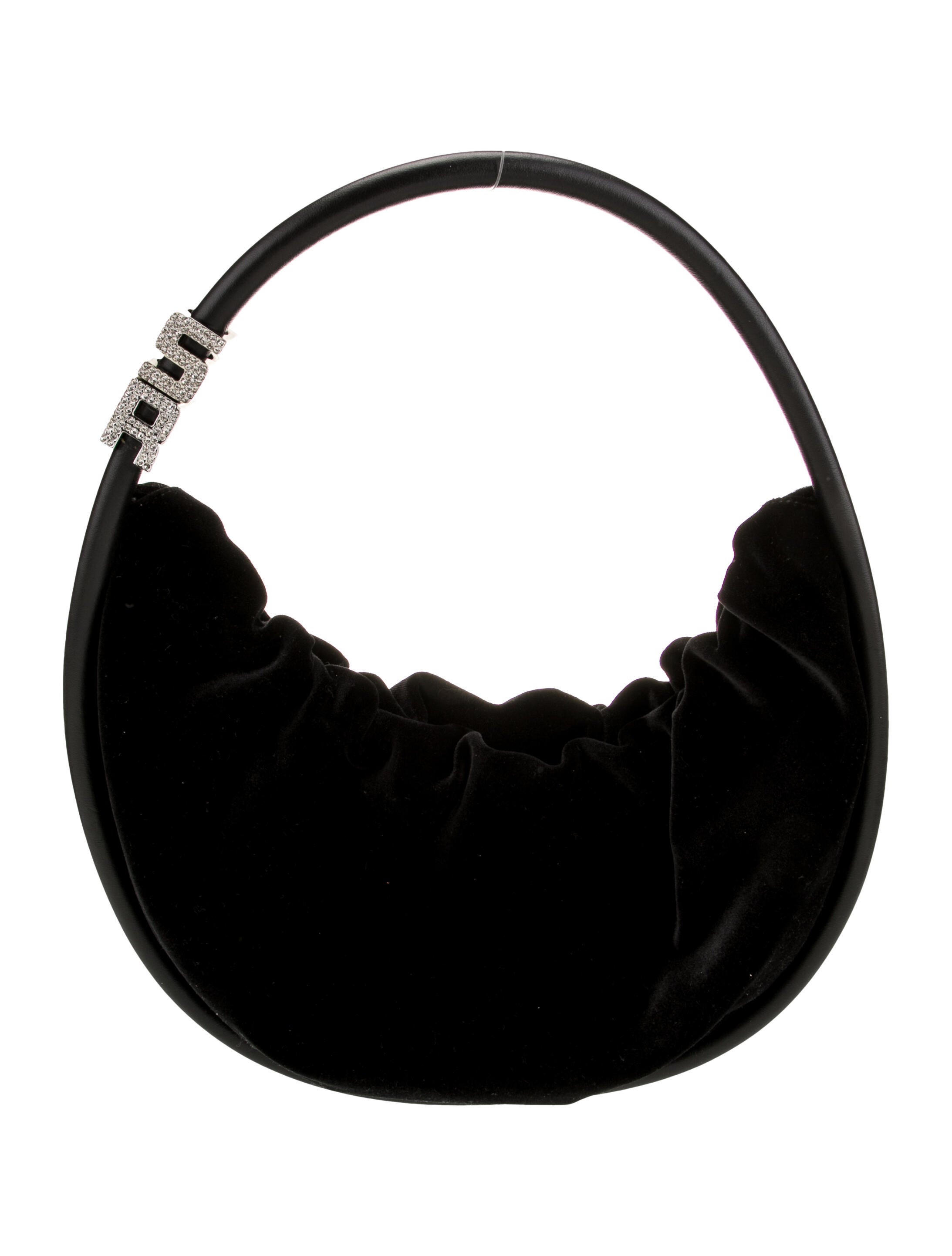 Sonia Rykiel Velvet Top Handle Bag