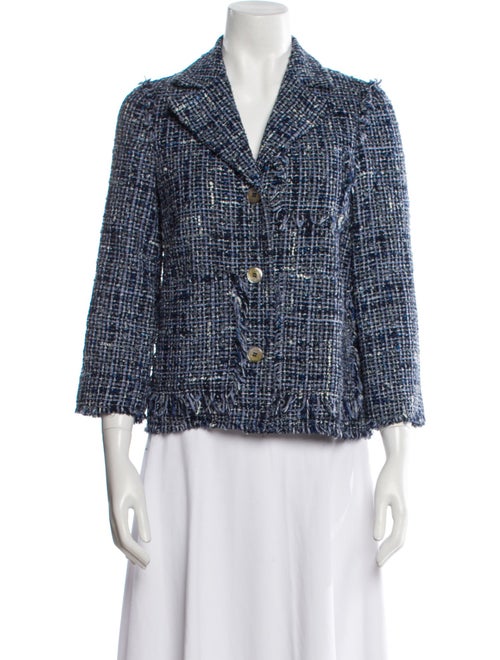 Sonia Rykiel Tweed Pattern Blazer