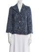Sonia Rykiel Tweed Pattern Blazer